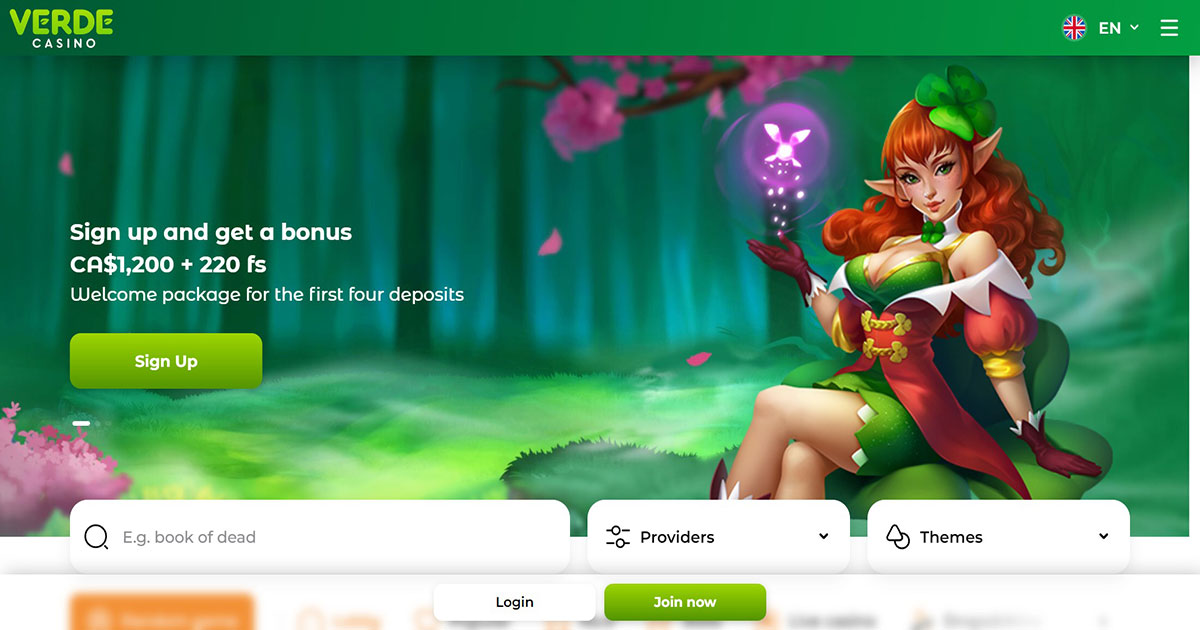 verde casino, get a bonus, bonus